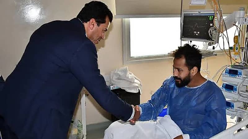 وزير الرياضة المصري يكشف آخر تطورات أزمة ⁧الراحل أحمد رفعت