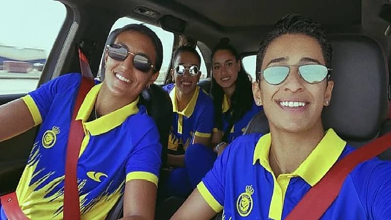 أحدث ظهور للاعبات النصر بعد النجاح الساحق في الدوري الممتاز