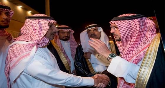 أمير القصيم يعزي أسرة شهيد الجندي " يوسف المطيري "