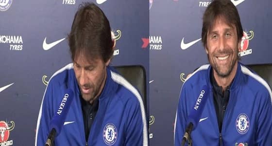 بالفيديو.. زوجة مدرب تشيلسي تضعه في موقف محرج