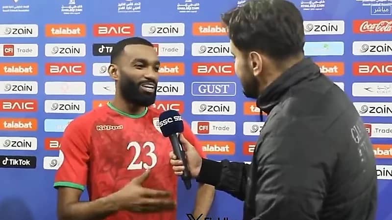لاعب عمان: مدرب سعودي قال لنا ما تفوزون علينا لو في حواري .. فيديو