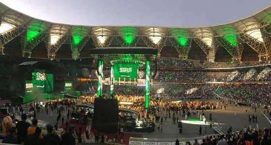 انطلاق " رويال رامبل " بالسلام الوطني