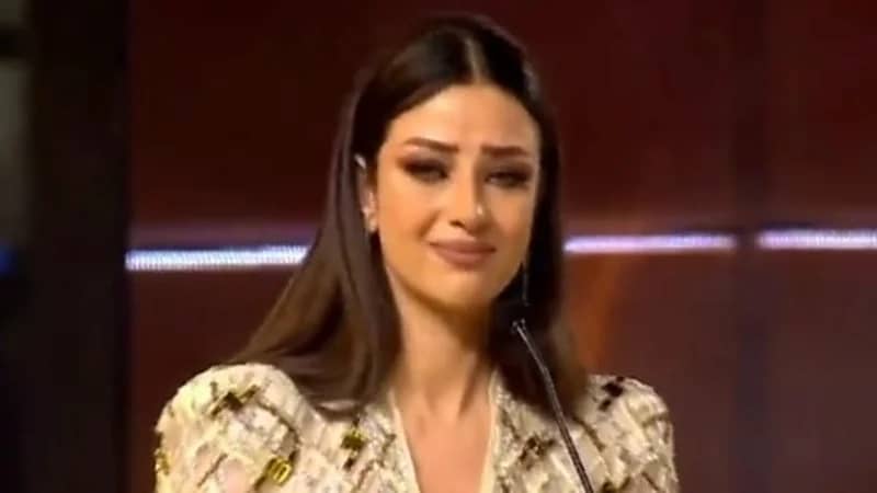 شاهد.. بكاء رضوى الشربيني في مهرجان ضيافة 