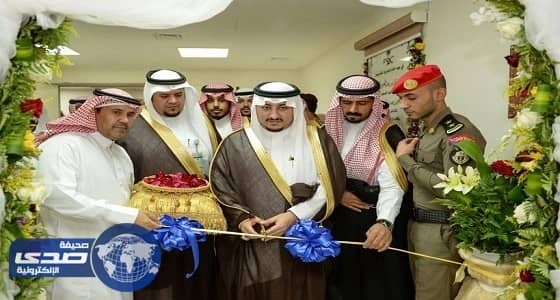 نائب أمير الجوف يفتتح مشروع تطوير عدد من أقسام " دومة الجندل "