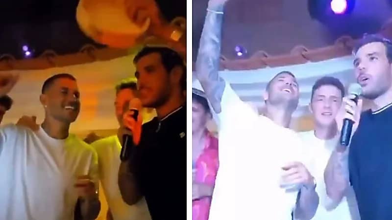 هيرنانديز يخطف الأنظار بغنائه خلال إجازته .. فيديو