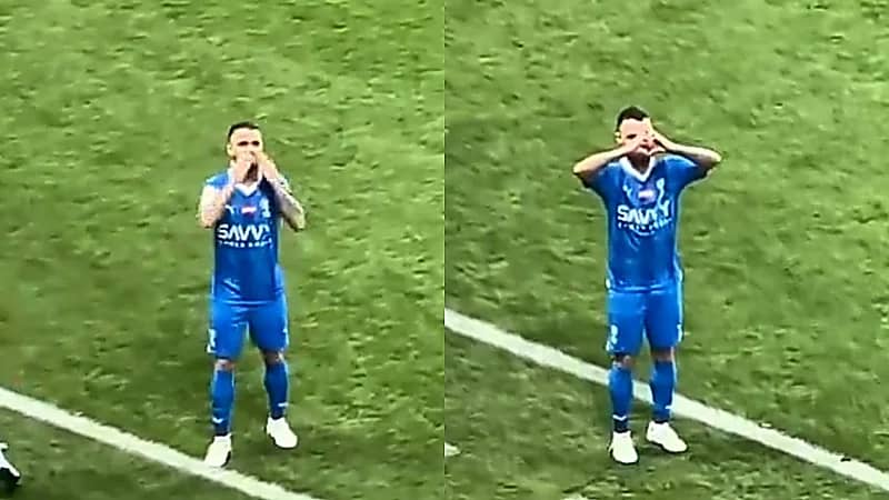 ميشايل يحيي الجماهير عقب المباراة بطريقة مضحكة .. فيديو