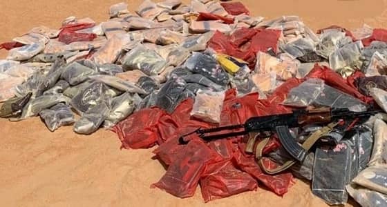 حرس الحدود يحبط تهريب نصف طن من الحشيش المخدر