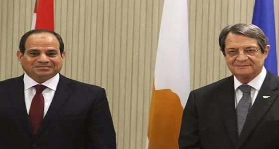 الرئيس المصري: ندعم جهود توحيد جزيرة قبرص