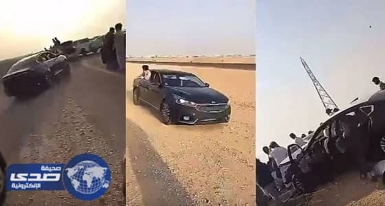 بالفيديو.. نهاية مأساوية لفتيات مع مفحطين في الطوقي