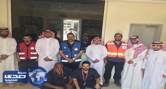 مدير الهلال الأحمر بالرياض يتفقد المراكز الإسعافية
