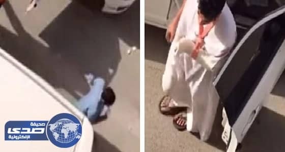 بالفيديو.. لحظة السطو على سيارة «في نهار رمضان» بحي المربع بالرياض