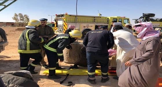 مقتل وإصابة 3 وافدين بسبب " برميل "