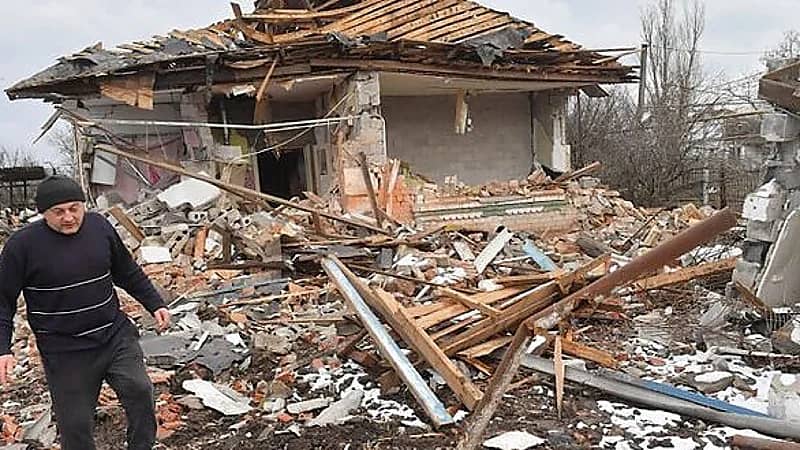 مقتل مدنيين إثنين جراء قصف أوكراني