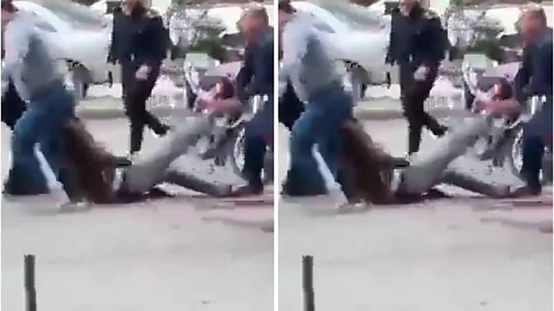 مسجل خطر يطلق النار على المارة بأحد الشوارع 