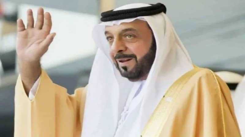 إقامة صلاة الجنازة على الشيخ خليفة بن زايد عقب صلاة المغرب