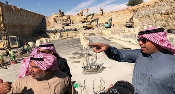 نائب وزير النقل يتفقد مشاريع بريدة