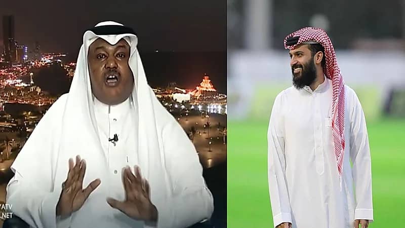 عبدالله فلاته: تصريحات الحائلي غير متزنة..لأول مرة رئيس يصادم لاعب بالجمهور