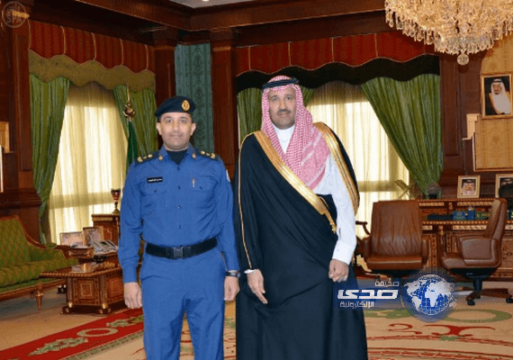أمير منطقة المدينة المنورة يقلد المقدم محمد السـريحي رتبته الجديدة