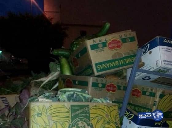 أمانة الباحة تصادر 87 كيلو جرام من الخضار والفواكه غير الصالحة للاستهلاك