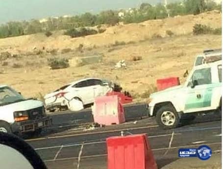 مصرع شاب وفتاة في حادث مروري في تحويلة بمدخل الليث