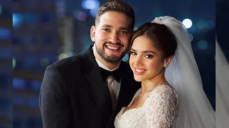 رنا رئيس تحتفل بزفافها.. فيديو