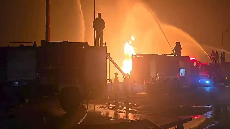 مقتل شخص وإصابة 7 آخرين في انفجار خط غاز بمصر