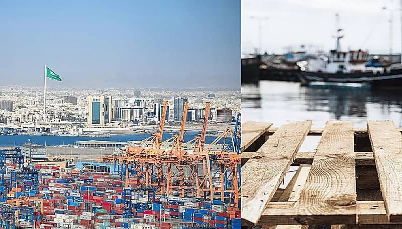 المملكة تبدأ تطبيق نظام الطبليات في موانئها مطلع يونيو