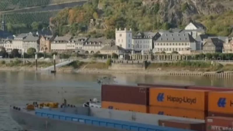بالفيديو.. جفاف نهر الراين لأول مرة منذ 500 سنة