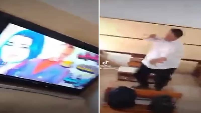 شاهد.. وصلة رقص من طلاب مدرسة على أغاني المهرجانات 