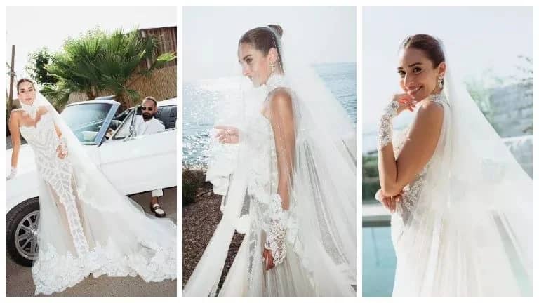 أمينة خليل تختار اليونان للاحتفال بزواجها للمرة الثانية.. فيديو وصور