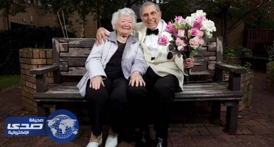 بالصور.. حب من أول نظرة بين عجوزين