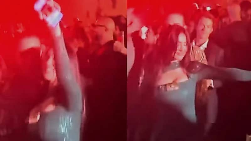 رقص الفنانة ميساء مغربي أثناء تواجدها في إحدى الحفلات .. فيديو