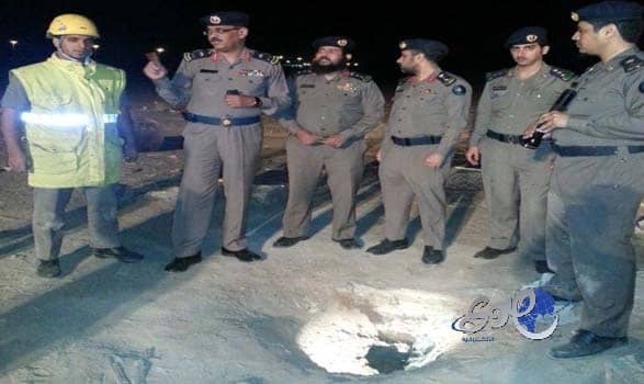 انتشال طفلة من بئر عميقة بالحناكية