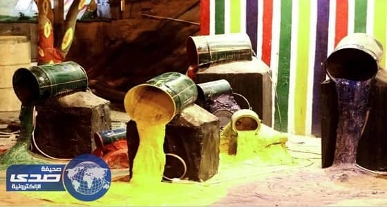 " ملهمتي " ترد على منتقديها بتحويل المخلفات إلى تابلوهات فنية