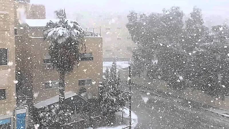 الأردن تتعرض لمنخض جوي شديد غداً