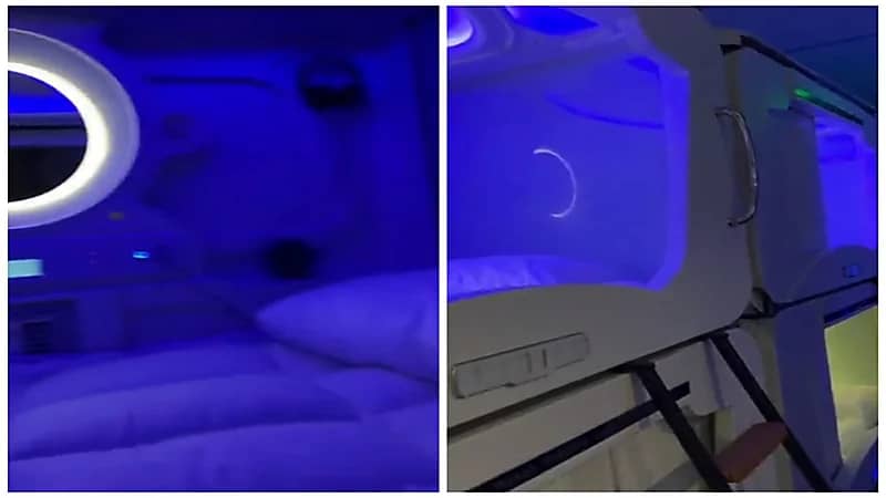 مطار الرياض يوفر كبسولات النوم لراحة المسافرين .. فيديو