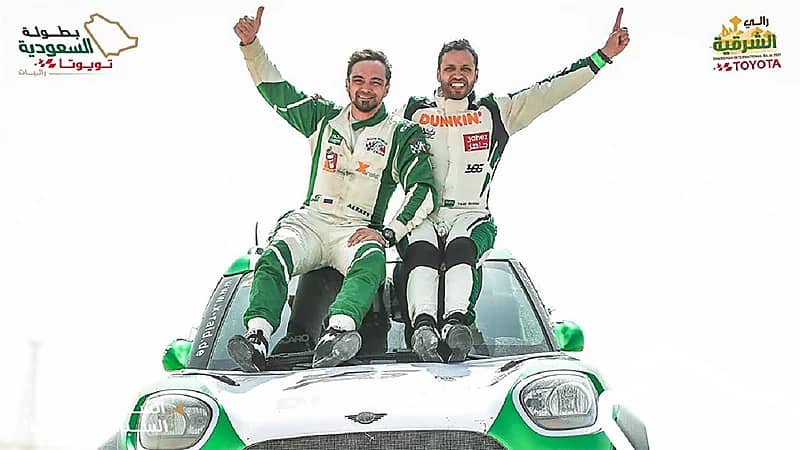 ياسر بن سعيدان يفوز بالمركز الأول بـ " رالي الشرقية "