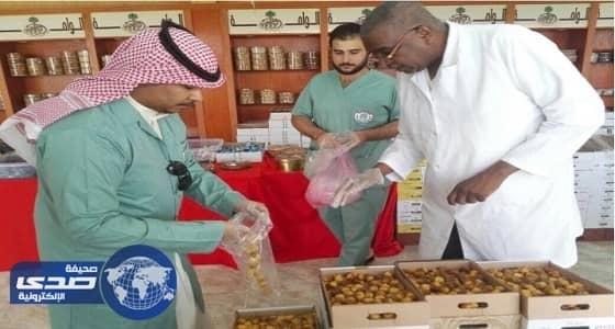 ⁠⁠⁠⁠⁠حملة تفتيشية على محلات التمور برفحاء