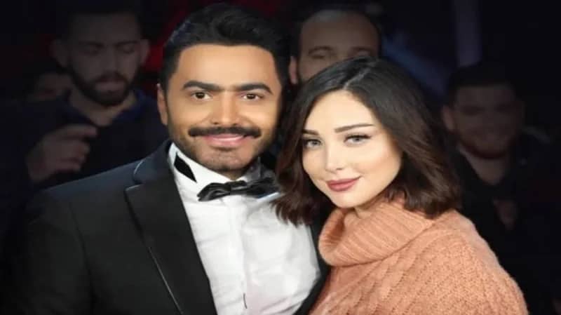 حمودة حسين يعلن انفصال تامر حسني وبسمة بوسيل