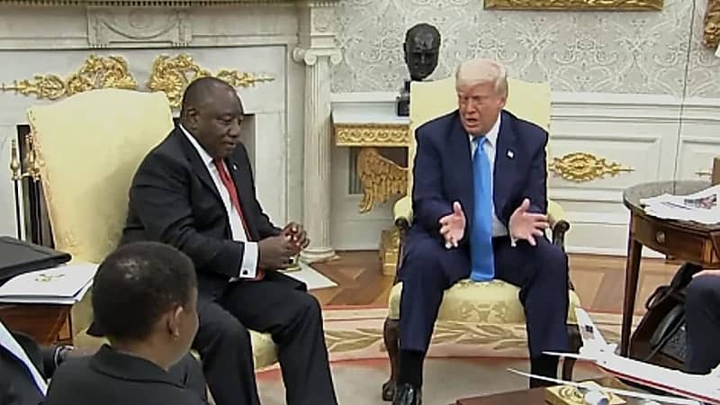 ترامب يعرض صورة من الكونغو على أنها دليل لقتل مزارعين بيض في جنوب إفريقيا