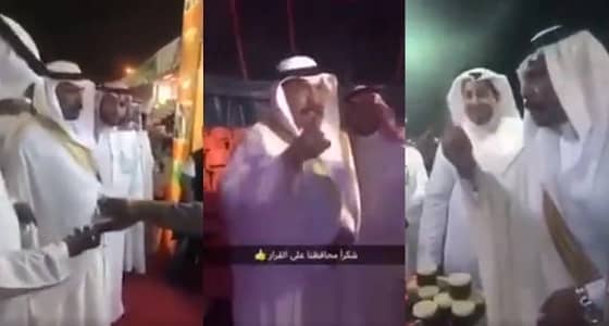 بالفيديو.. محافظ بيش متوعدا القائمين على مهرجان الترفيه: " أرواح الناس أهم شئ "