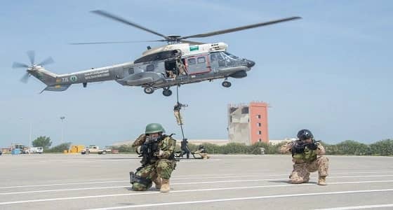 بالصور.. " درع الخليج المشترك 1 " يطلق التمرين الميداني بالذخيرة الحية