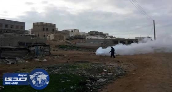 مركز الملك سلمان يستأنف حملة الرش الضبابي بحضرموت