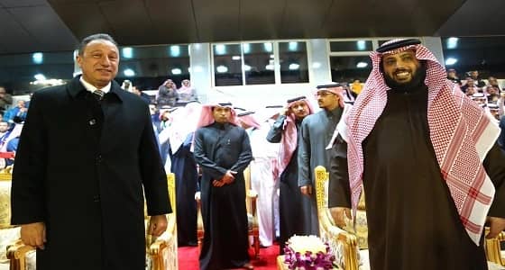 بالصور.. تركي آل الشيخ يصل ملعب اعتزال فؤاد أنور