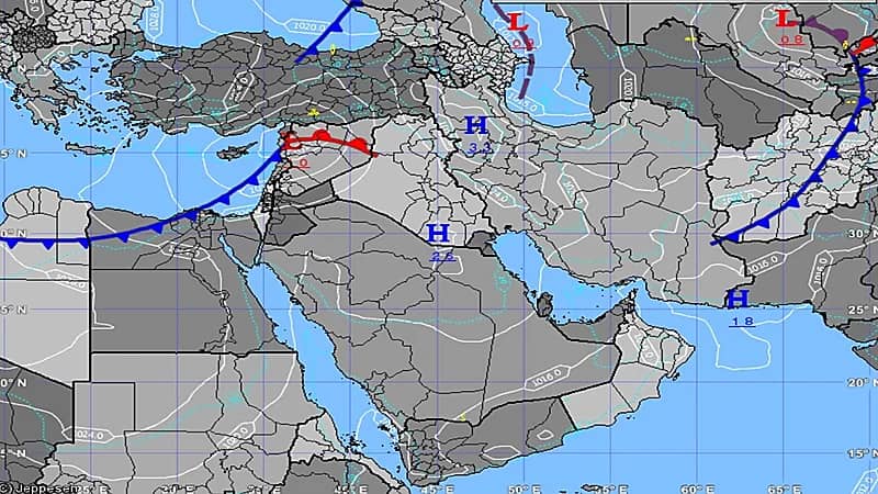 "المسند": كتلة هوائية منتظرة هي الأبرد هذا الشتاء