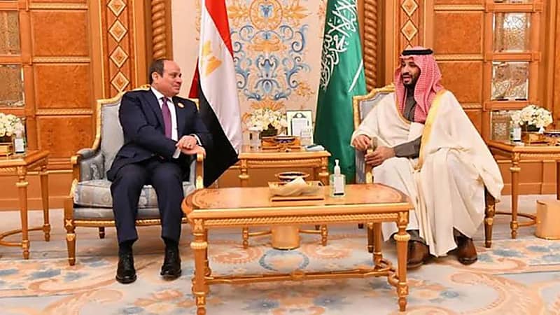 الرئيس المصري يتوجه إلى المملكة للقاء ولي العهد