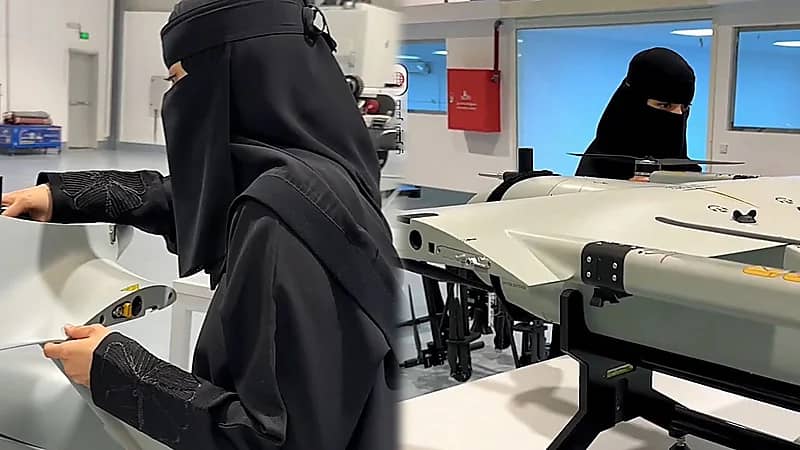 سعوديات يصنعن الطائرات بدون طيار والتحكم بها عبر تقنيات الذكاء الاصطناعي.. فيديو
