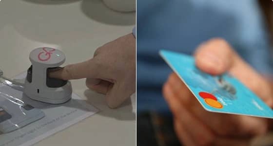 بصمة الإصبع بديل عن بطاقة الائتمان خلال التسوق في بريطانيا