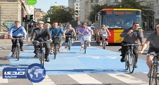الدنمارك تبتكر حلاً لمشكلة مرور الدراجات