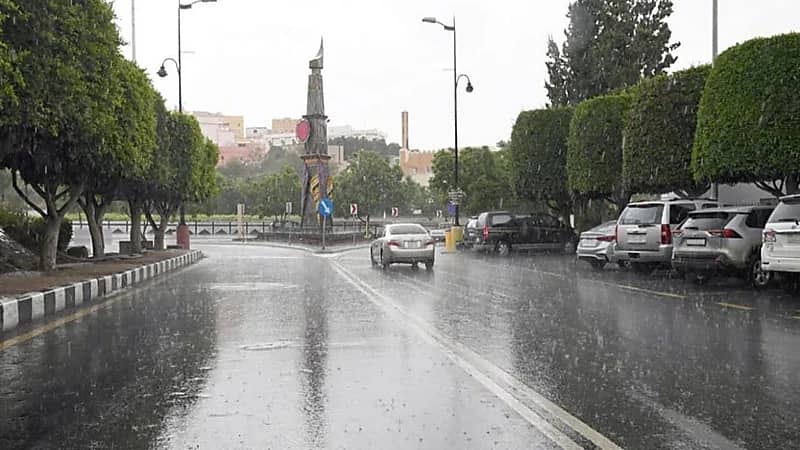 الحصيني: استمرار الحالة الممطرة .. صور